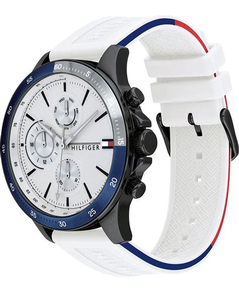 tommy hilfiger sport watch|tommy hilfiger watch white strap.